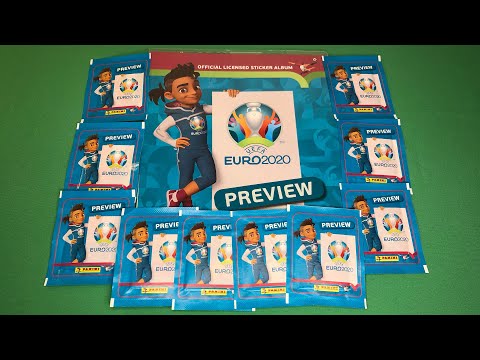 EURO 2020 Preview Panini ОБЗОР АЛЬБОМА + РАСПАКОВКА 10-И ПАЧЕК {|} Евро 2020 Превью Панини ОБЗОР