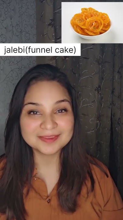 English names of popular Indian desserts - YouTube