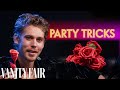 Austin butler folds a paper rose  vanity fair