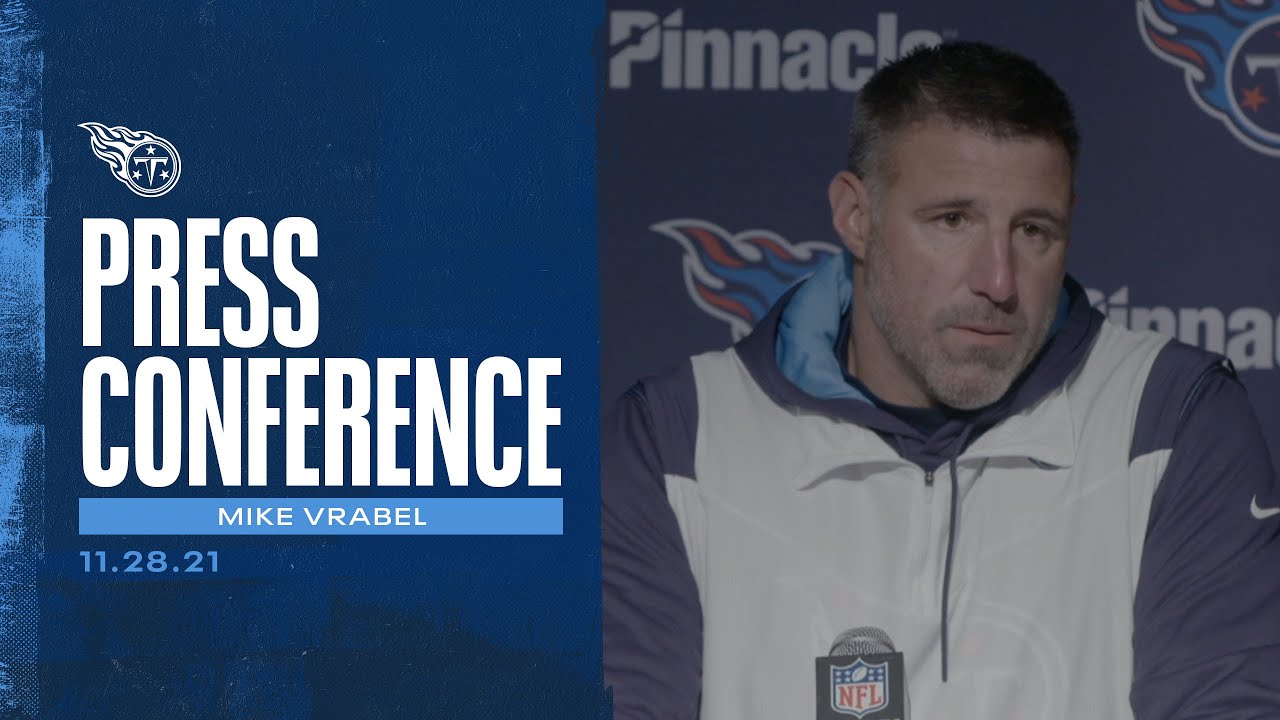 Get Healthy, Mentally and Physically | Mike Vrabel Press Conference