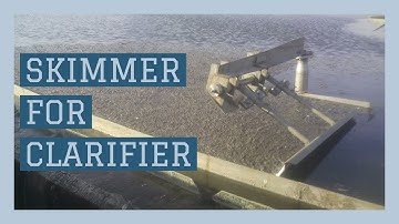 Indofab Skimmer Mechanism for Clarifier in Water Treatment Application