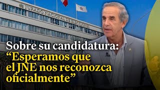 Roberto Chiabra anuncia su  candidatura a la presidencia en 2026