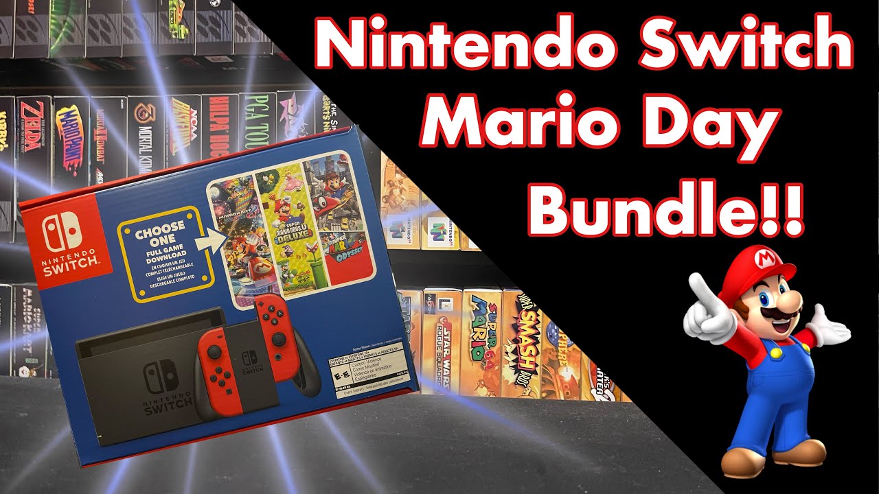 Nintendo Switch Mario Day Bundle Deal: Get a Free Mario Game