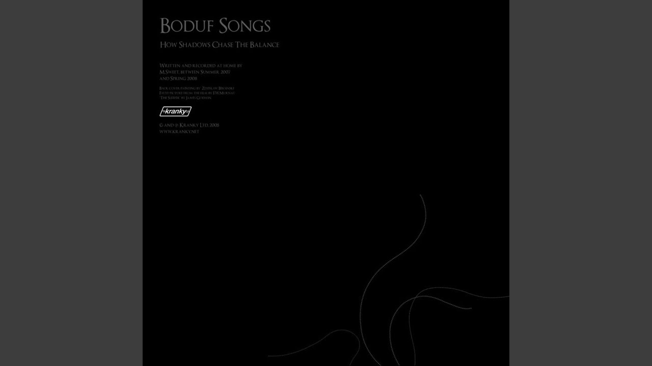 I Can't See a Thing in Here