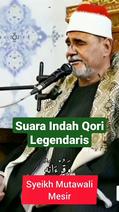 Suara Indah Qori Legendaris Mesir #syeikh #qori #qoriinternasional #story #tilawat #tilawah