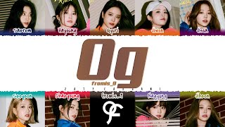 fromis_9 (프로미스나인) - '0g' Lyrics [Color Coded_Han_Rom_Eng] Resimi