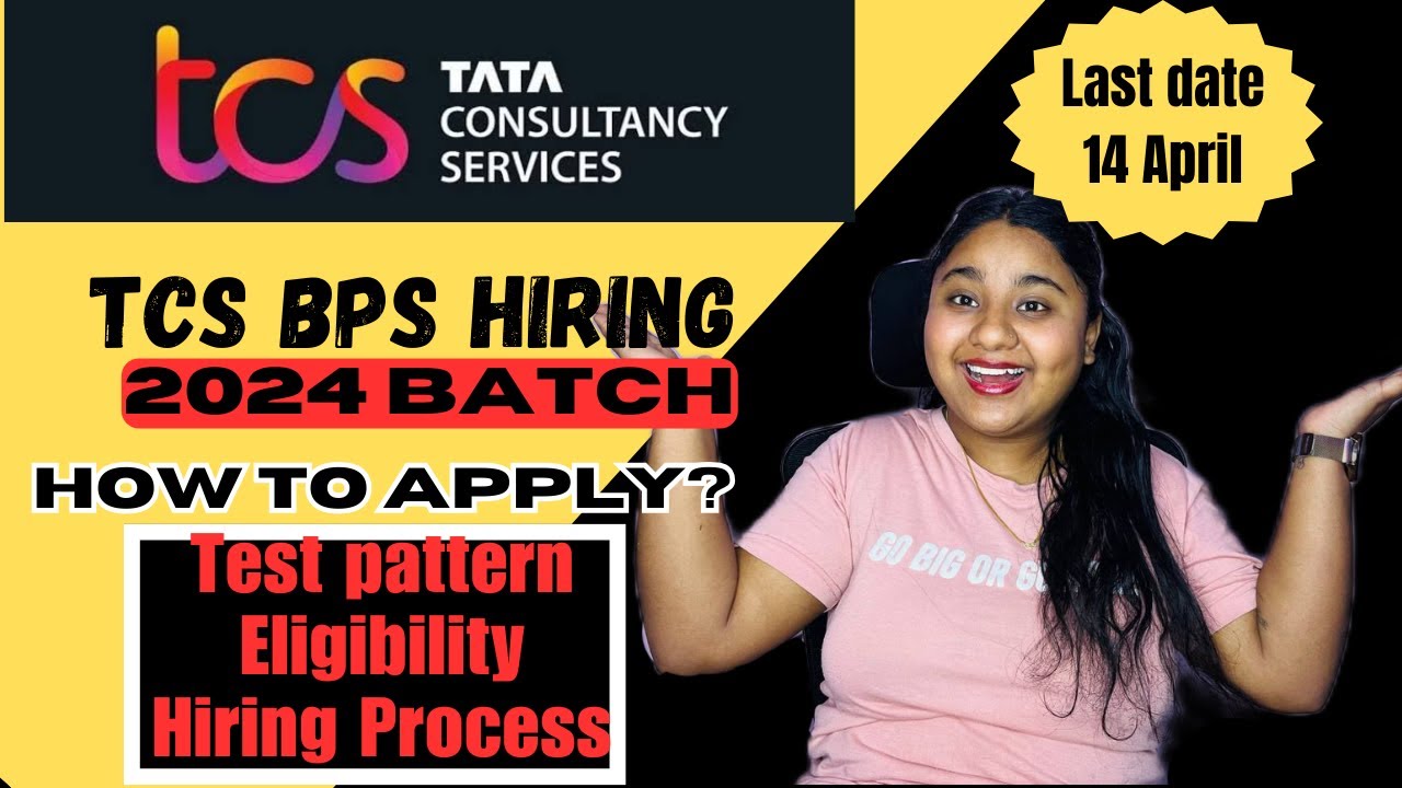 TCS off campus hiring 2024 | tcs mega drive | tcs bps 2024 #tcs # ...