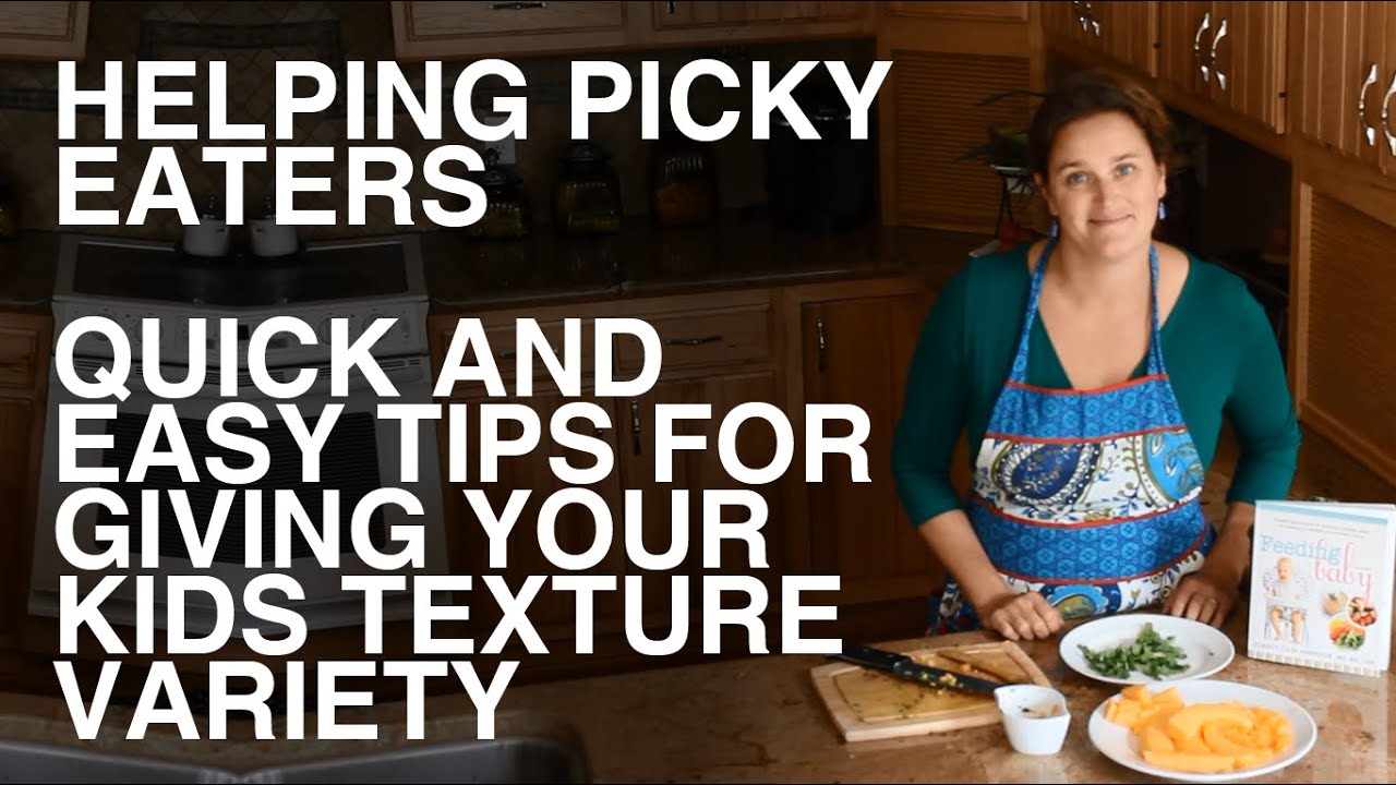 Feeding Baby - Helping Picky Eaters Using Texture and Flavor - YouTube