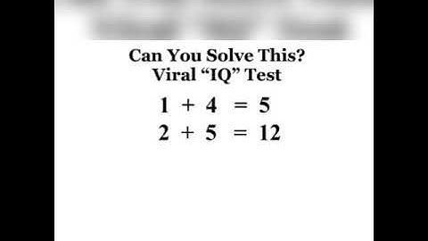 "Only 1 In 1000 Can Solve" The Viral 1 + 4 = 5 Puzzle. The Correct Answer Explained