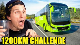Die 1200km Challenge durch Deutschland | Fernbus Simulator