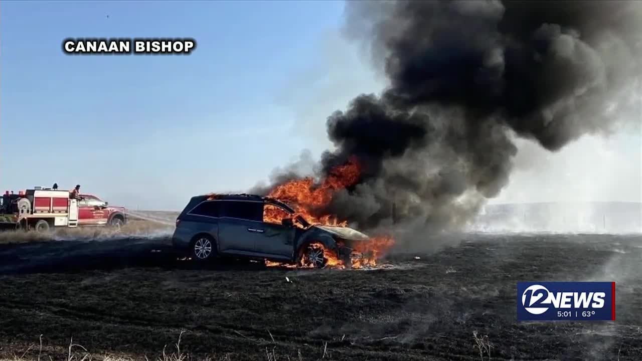 Perfect recipe for extreme fire danger in Kansas this week - YouTube
