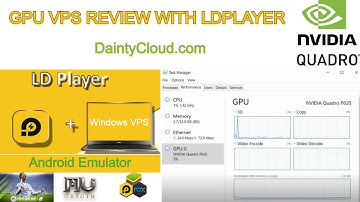Cheap GPU VPS | Review GPU VPS with Android Emulator LDplayer and Bluestacks