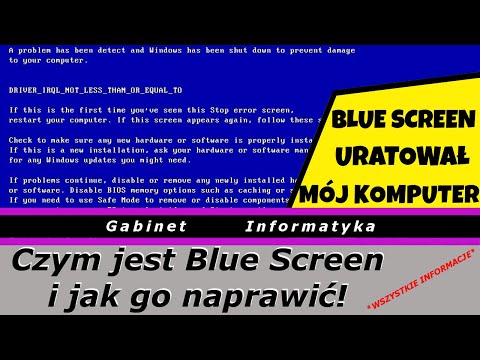 Wideo: Jak Usunąć Niebieski Ekran W Systemie Windows XP