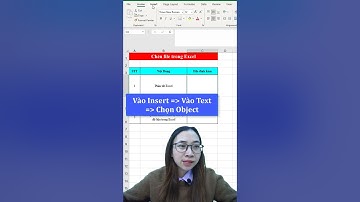 Tuyệt chiêu chèn file đính kèm vào trong Excel | Nguyễn Thị Hường