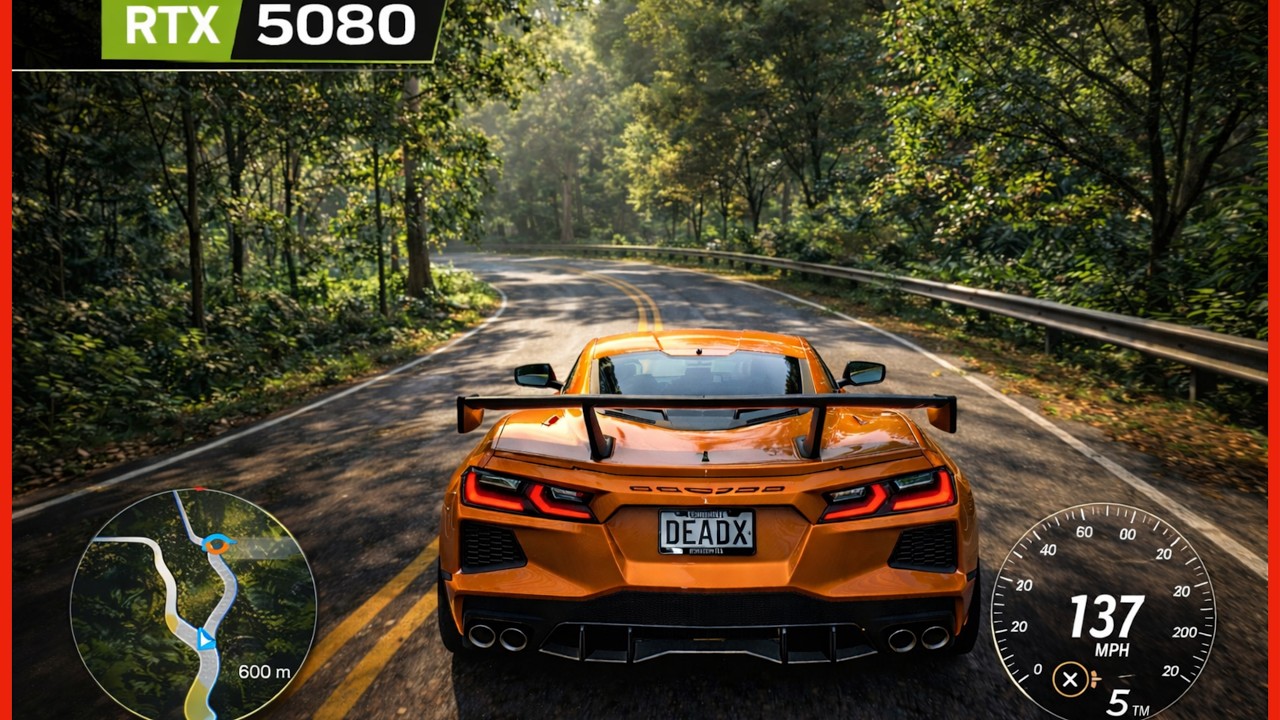 Forza Horizon 5 Ultra Extreme Settings RTX 5080 🔥 Ray Tracing ON | 4K ...