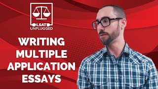 Writing Multiple Law School Application Essays