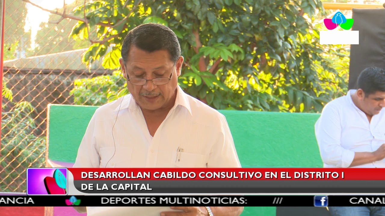 Multinoticias | Desarrollan cabildo consultivo en el Distrito I de la capital nicaragua national costume