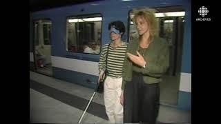 Prendre Le Métro À Montréal Quand On Est Handicapé Visuel En 1987