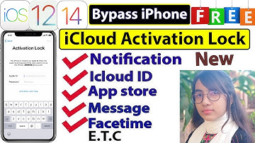 How to Bypass iPhone Activation Lock in Free | Everything Fix, Notification iCloud Sign | IOS 12, 14