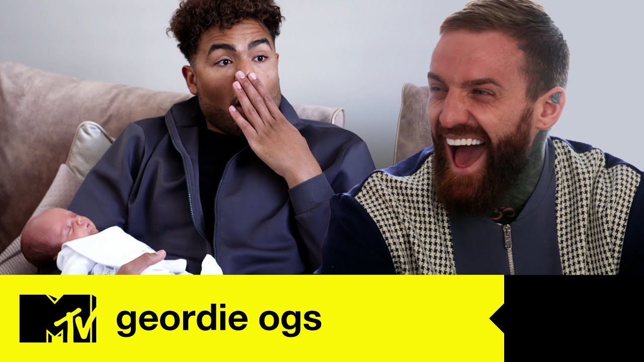 Nathan Henry Meets Aaron Chalmers's Baby Boy Maddox And Gets A Surprise | Geordie OGs 4 | MTV Shores