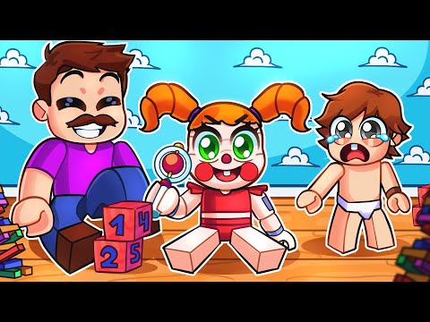 CIRCUS BABY IS A BABY in ROBLOX!