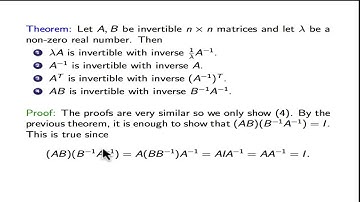 8.3.  Matrix Inverses