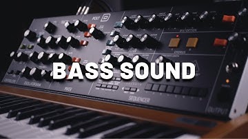 Distorted Bass Sound with Behringer Poly D [Synthesizer Demo] (No Talking)