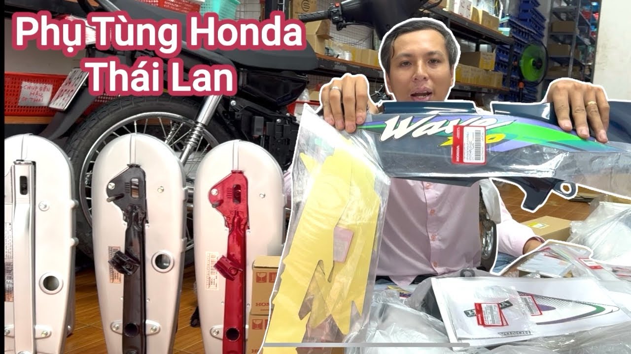 ✅ Review Phụ Tùng Honda : Dàn Áo Zx , Tem W110 , Gắp Hộp Xích , Pha Đèn 💯Chuyên Phụ Tùng Chính Hãng