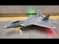 Freewing F-22 80mm - Maiden Flight