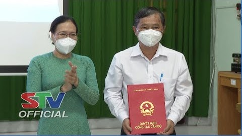 STV - Ông Võ Quốc Trứ được bổ nhiệm chức vụ Phó Giám đốc Sở Y tế tỉnh Sóc Trăng