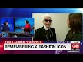 CNN KARL LAGERFELD TRIBUTE Suzy Menkes Vogue 19/2/19