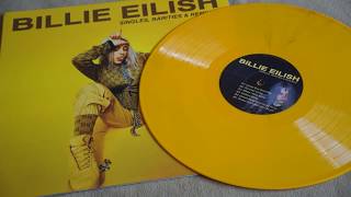 Billie Eilish Singles, Rarities & Remixes Vinyl LP Record Unboxing Review - How does it Play?