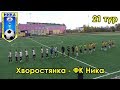 Хворостянка - ФК Ника 21 тур чемпионата Самарской области по футболу 2019