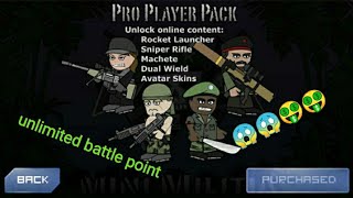 Free pro pack and battel point  of mini militia no root 😱😱😱😱 screenshot 5