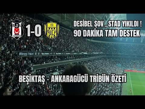 TRİBÜN DERSİ , DESİBEL ŞOV ! - BEŞİKTAŞ 1-0 ANKARAGÜCÜ YARI FİNAL MAÇI !