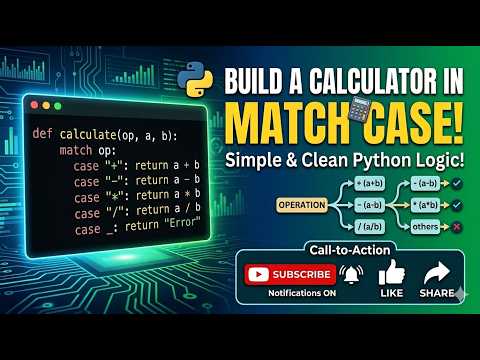 build a simple calculator using match case in python