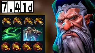 LONE DRUID - Zero Mistakes! [Full Match Gameplay Dota 2] 7.41d