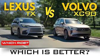 2025 Volvo XC90 vs. All NEW Lexus TX: Detailed Comparison