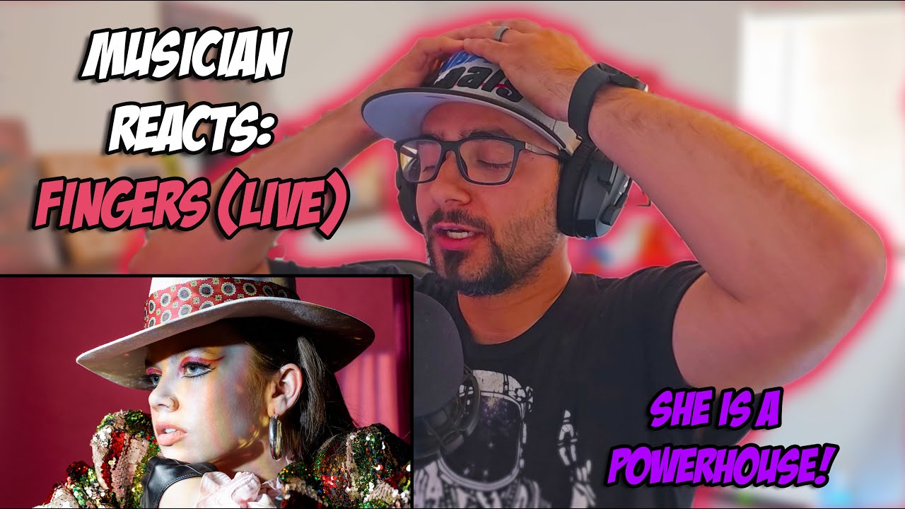 Musician Reacts to Chinchilla - Fingers (Live for HungerTV) 