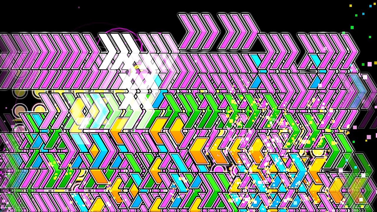 My first level ever.... (Geometry Dash)