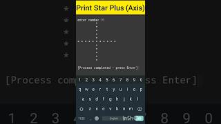 Write a Program to Print Pattern (Axis) in C