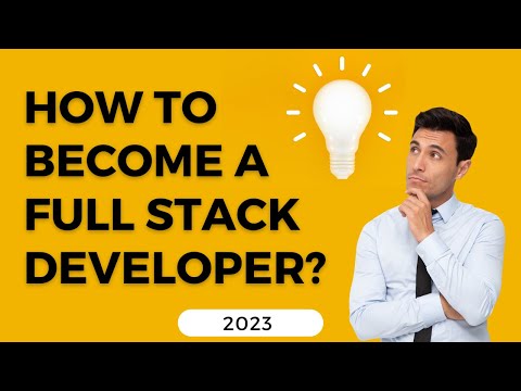 How to become a full stack developer | 2023 | Full Guide | IT |