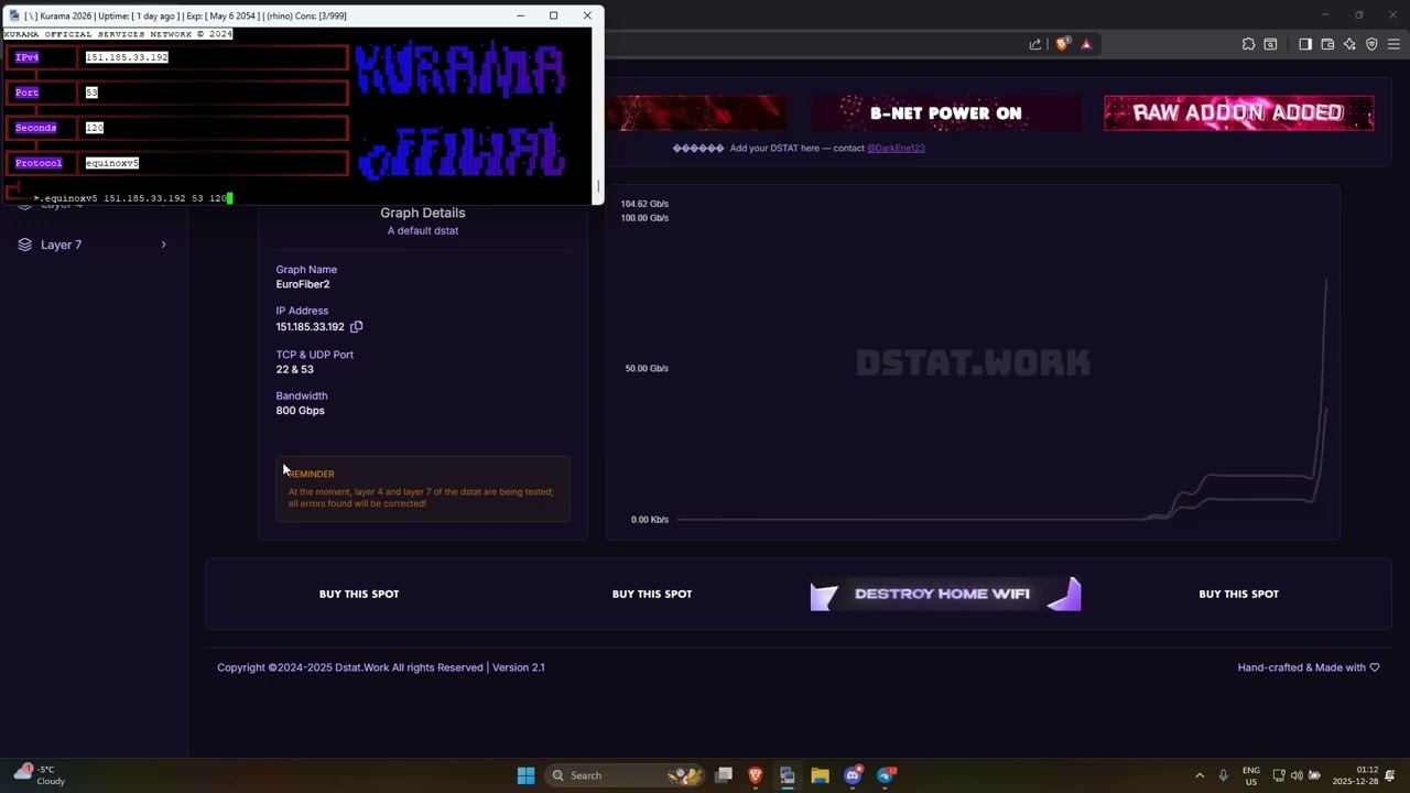 Kurama DDoS Botnet: Best DDoS Botnet Variant in 2025 / 2026