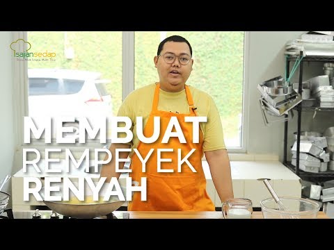 Resep dan tips cara membuat peyek RENYAH, resep turun temurun keluarga. 