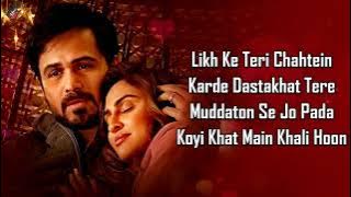 Rang Dariya (LYRICS) - Chehre | Emraan Hashmi, Krystle D'Souza | Yasser Desai | Gourov D | Farhan M