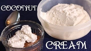 VEGAN COCONUT WHIPPED CREAM - NON-DAIRY Vegan Coconut Cream