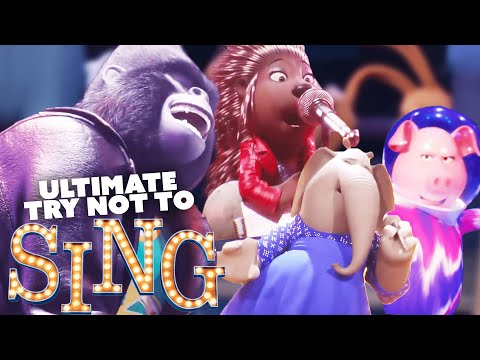 Try Not To Sing ULTIMATE Challenge: Sing & Sing 2! | Featuring Taron Edgerton and More | TUNE