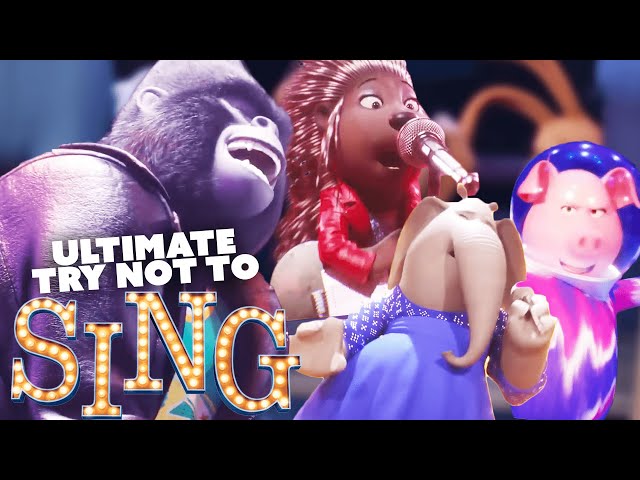 Try Not To Sing ULTIMATE Challenge: Sing u0026 Sing 2! | Featuring Taron Edgerton and More | TUNE class=