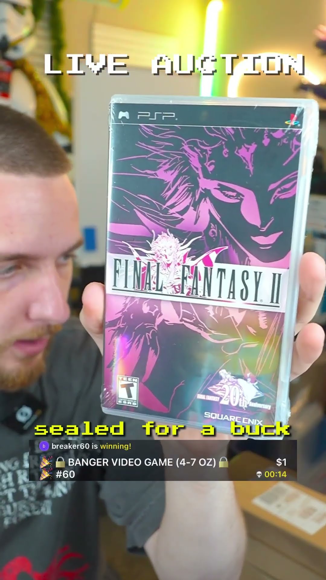 FINAL FANTASY 20th Anniversary 新聞広告 FINAL FANTASY 20th Anniversary 新聞広告