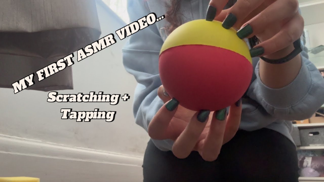 My First ASMR Video… (Scratching, Tapping, No Talking) 